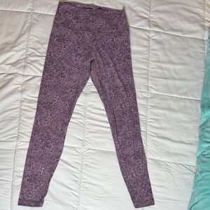 Lululemon Align Purple floral Patterned Leggings